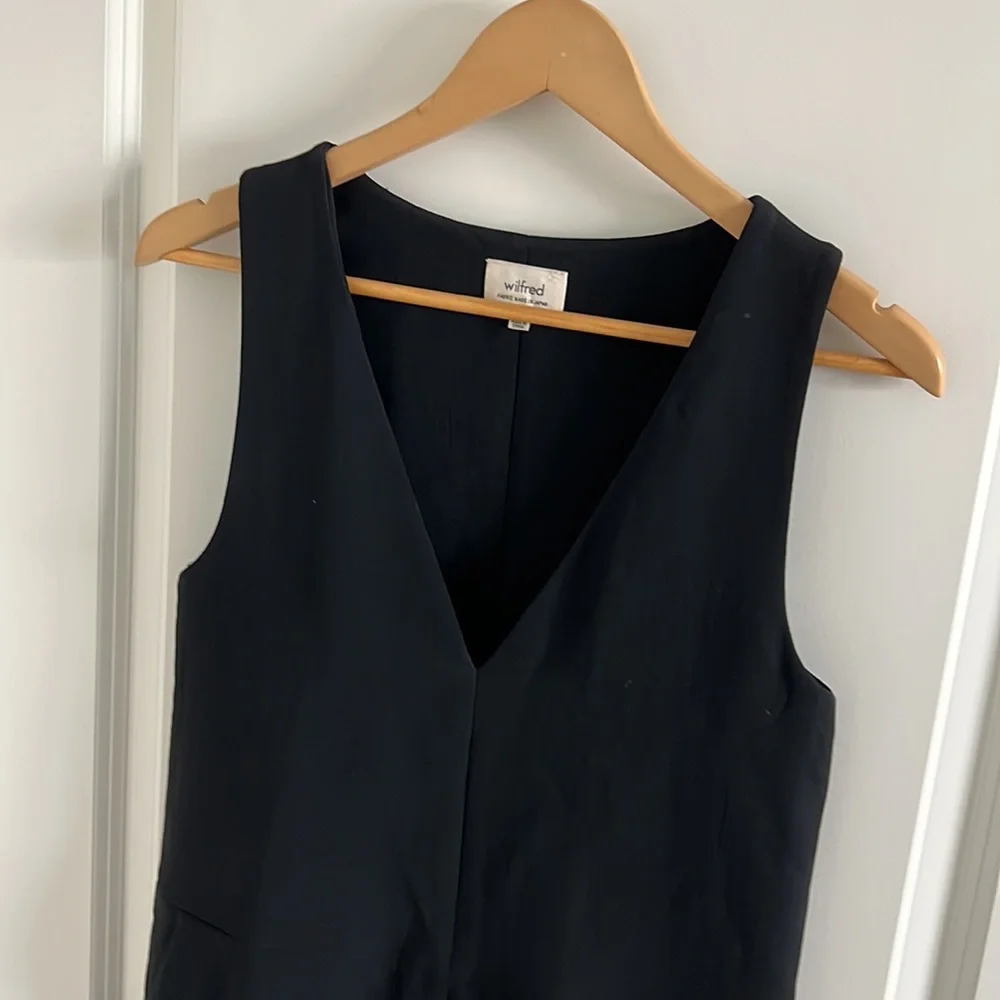 Aritzia Wilfred Dress - Black (XS)